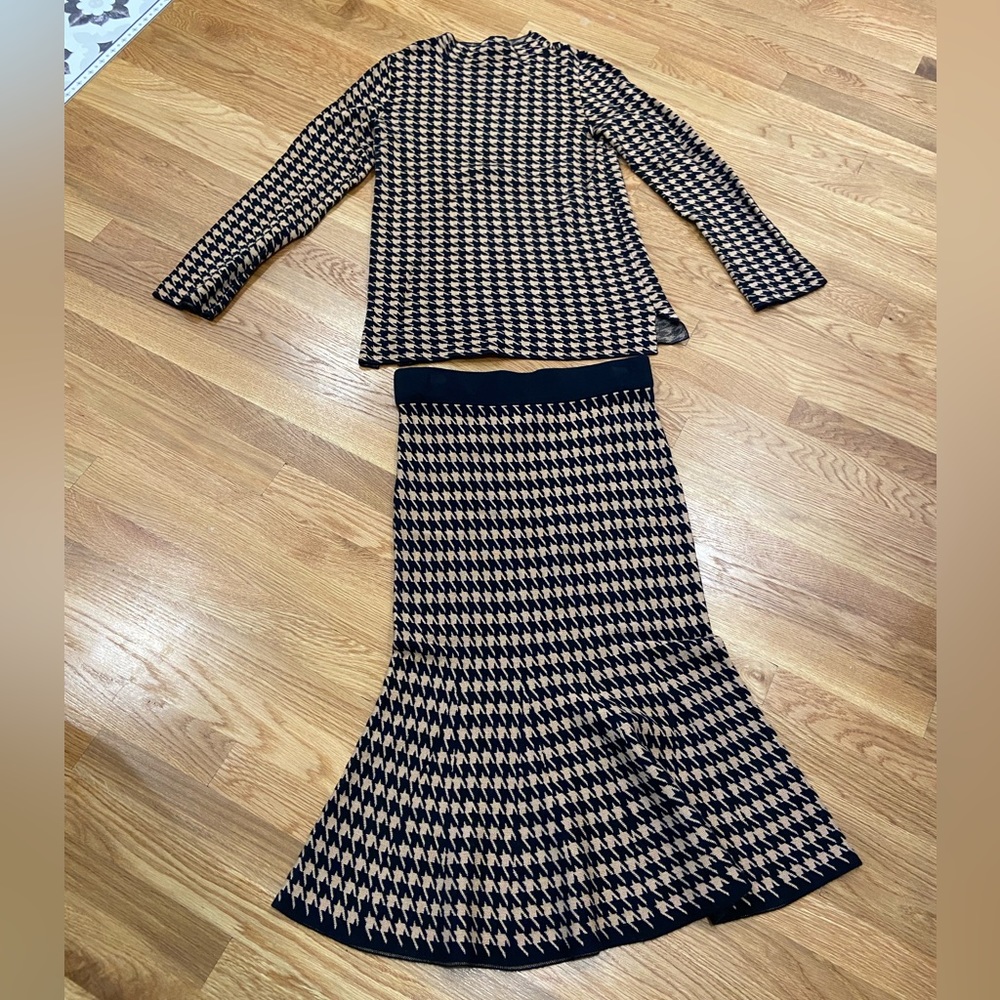 ANN TAYLOR SKIRT AND TOP